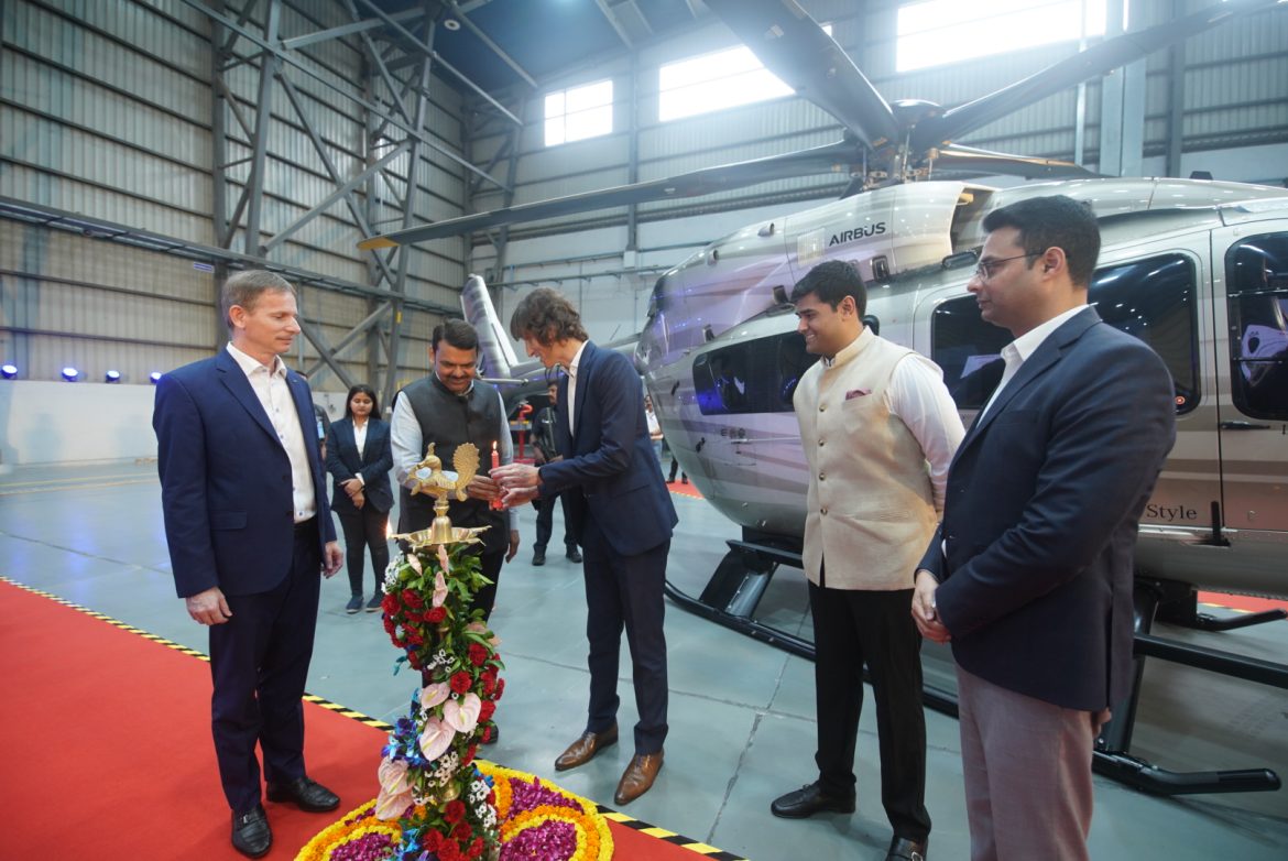 Airbus Helicopters, Indamer come together for helicopter maintenance in India.